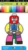 Coloring Lego Superhero Books imagem de tela 1