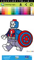 Coloring Lego Superhero Books imagem de tela 3