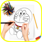 😻 Learn To Draw : Doraemon icône