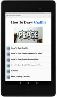 How To Draw Graffiti पोस्टर