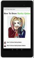 How To Draw Harley Quinn 포스터