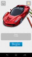 How to draw Car Affiche