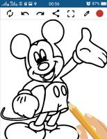 How To Draw Mickey Mouse screenshot 1