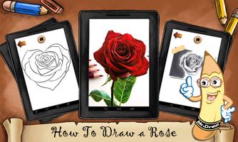 How to Draw a Rose - Valentine capture d'écran 1