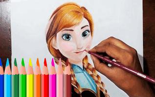 How to Drawing Frozen পোস্টার
