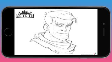 Coloring Fortnite Battle Royale ภาพหน้าจอ 1