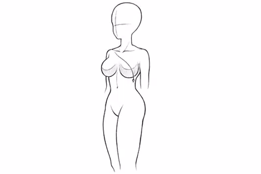 Tải xuống APK How to draw anime female body cho Android