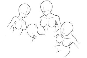 How to draw anime female body capture d'écran 2