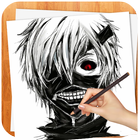 How to Draw Tokyo Ghoul أيقونة