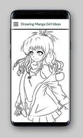 Drawing Manga Girl Ideas スクリーンショット 3