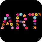 Draw By Flowers - Écrivez un nom avec des fleurs icône