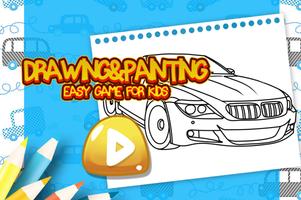 Drawing & Painting - Easy Games for Kids Affiche