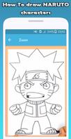 How To Draw Naruto Characters screenshot 1