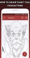How To Draw Fairy Tail Characters ảnh chụp màn hình 3
