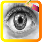 How to Draw Eyes أيقونة
