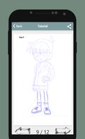 How To Draw Detective Conan syot layar 1