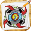 How To Draw Beyblade Chars