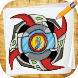 How To Draw Beyblade Chars أيقونة