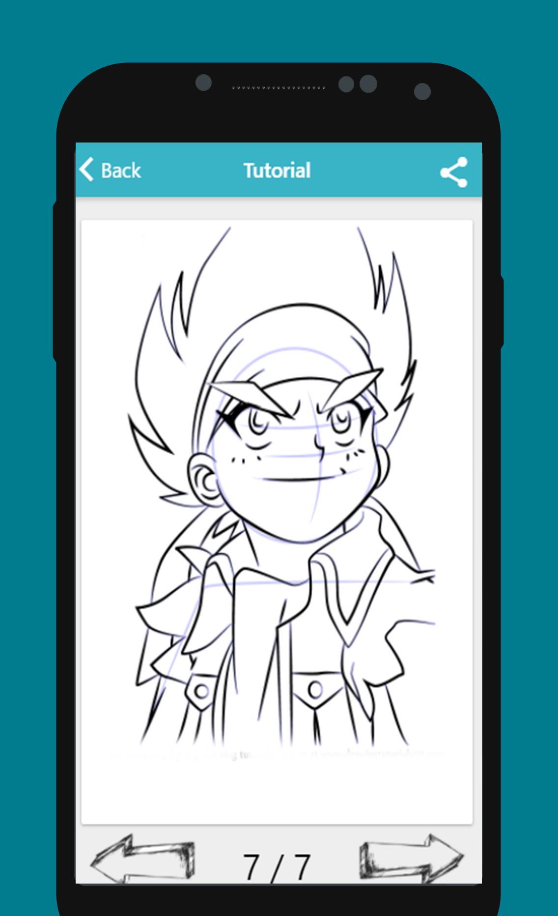 Download do APK de Como desenhar Beyblade para Android
