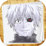 How to Draw Tokyo Ghoul أيقونة