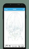 How to Draw Tokyo Ghoul ảnh chụp màn hình 1