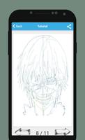 How to Draw Tokyo Ghoul اسکرین شاٹ 2