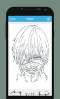 How to Draw Tokyo Ghoul اسکرین شاٹ 3