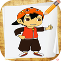 How To Draw Boboiboy