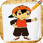 How To Draw Boboiboy icône