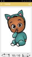 How To Draw Boss Baby تصوير الشاشة 1