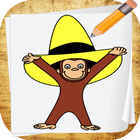 How to Draw Curious George Characters ícone
