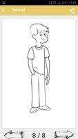 How to Draw Curious George Characters capture d'écran 2