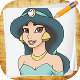 How to Draw Disney Characters أيقونة