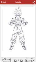 How to Draw DBZ Characters پوسٹر