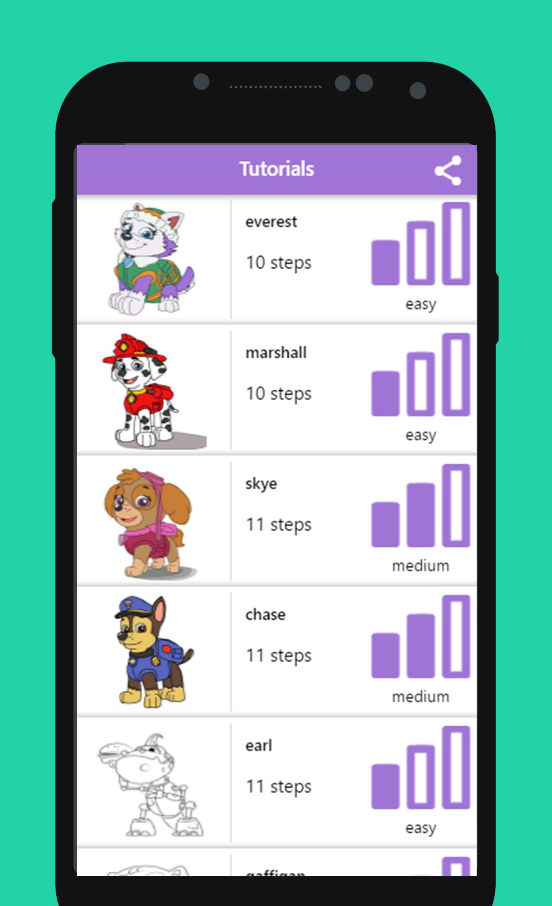 To Draw Paw Patrol for Android - APK Download