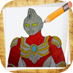 How To Draw Ultraman Character