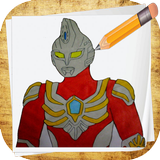 How To Draw Ultraman Character icon