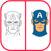 How to Draw Captain Amerika