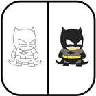 How To Draw Batman Mini ícone