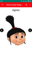 How to Draw DespicableMe Agnes Cartaz
