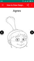 How to Draw DespicableMe Agnes capture d'écran 2