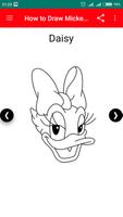How To Draw Mickey Mouse Daisy imagem de tela 1