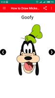How To Draw Mickey Mouse Goofy Cartaz