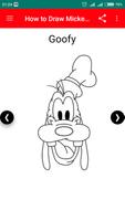 How To Draw Mickey Mouse Goofy imagem de tela 1