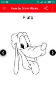 How To Draw Mickey Mouse Pluto Ekran Görüntüsü 1