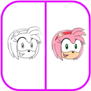 How to Draw Amy Rose - Sonic APK