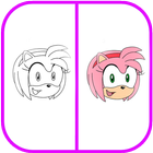 How to Draw Amy Rose - Sonic ícone
