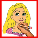 Drawing Rapunzel Step By Step APK