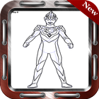 Drawing Ultraman Step by Step ícone