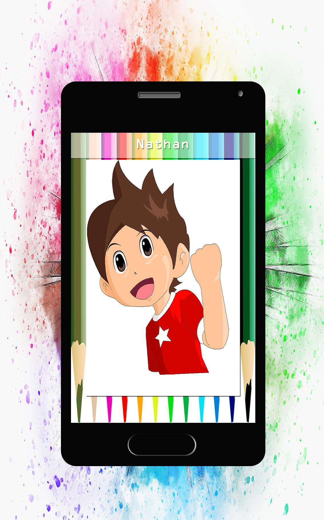ดาวน์โหลด Yokai heroes - Drawing & Coloring APK สำหรับ Android